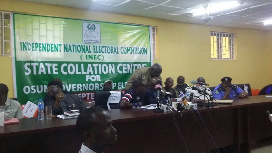 Breaking: Osun governorship election declared inconclusive
