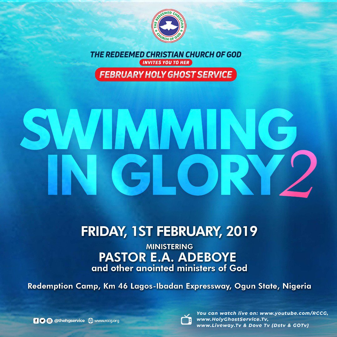 RCCG Holy Ghost Service February 2019 Live Broadcast