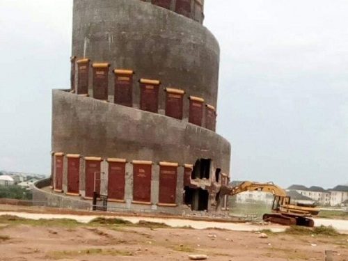 Ihedioha demolish of monuments built by Okorocha