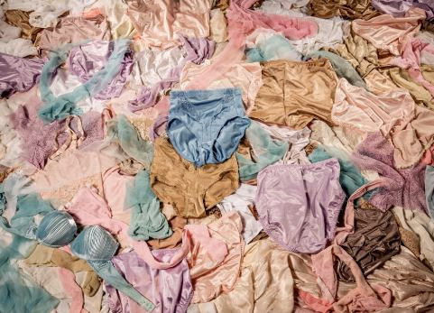 63 female panties discovered in a Zimbabwean graveyard