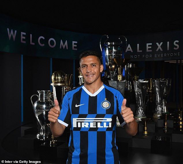 Alexis Sanchez completes loan move to Inter Milan