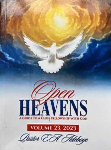 Open Heaven Devotional 16th October 2023