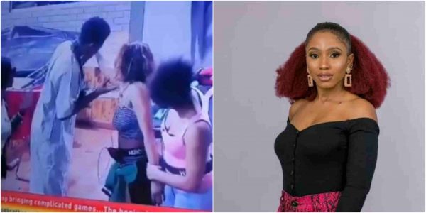 BBNaija 2019: Watch the moment Seyi  was caught kissing Mercy’s body (Video)